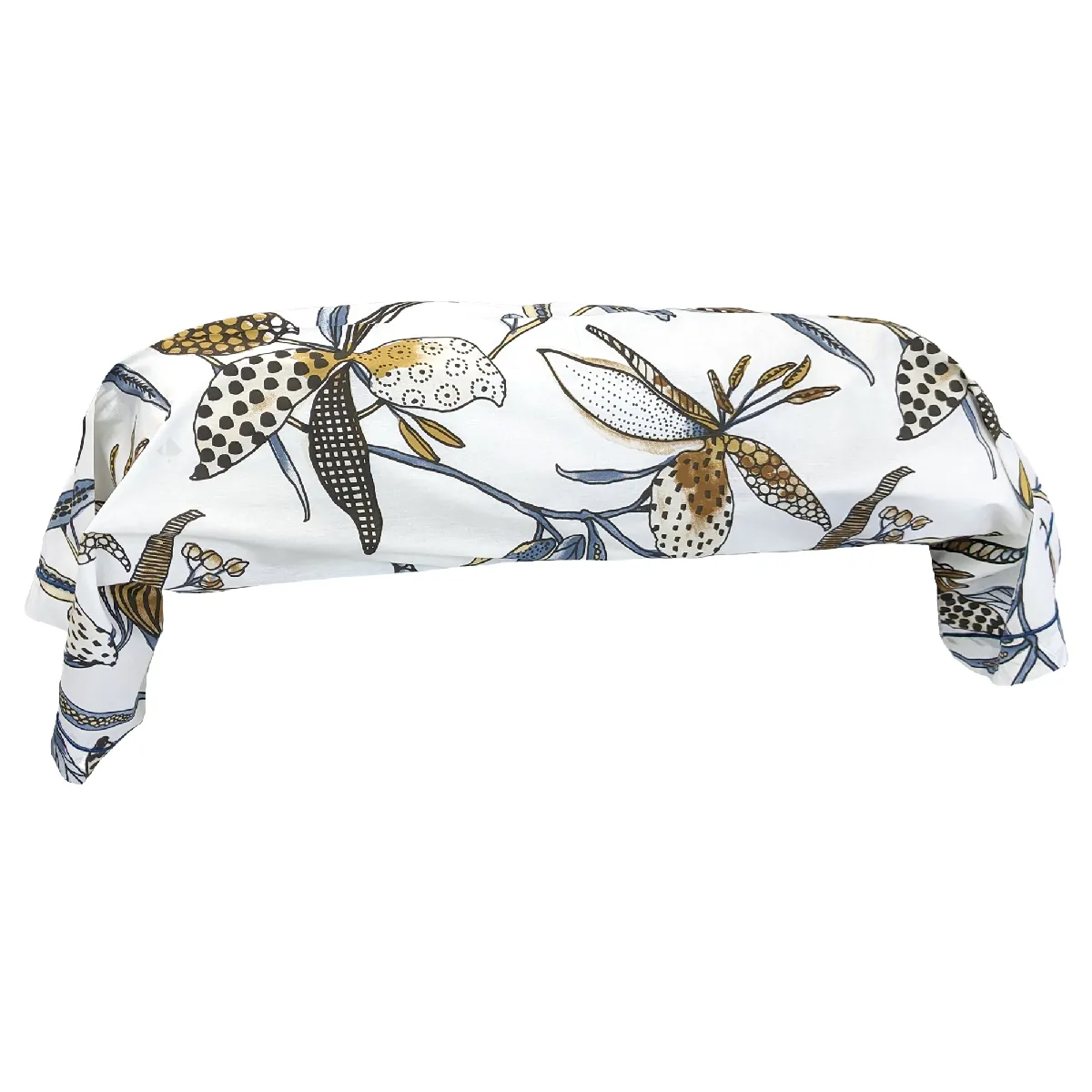 Taie De Traversin 240x43 Cm En Coton Pénélope Beige Silice