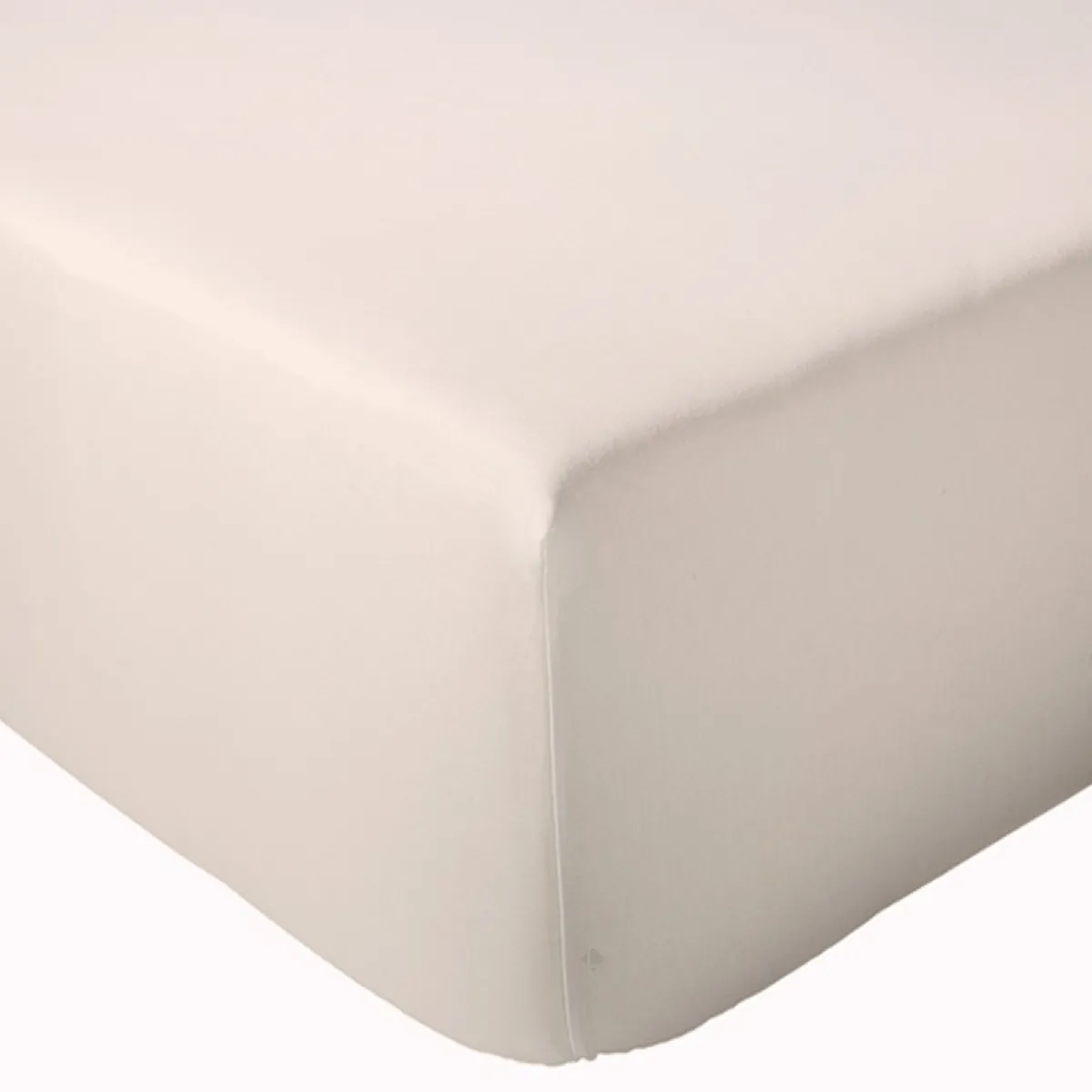 Drap Housse 200x200 Cm Bonnet 40 Cm Percale De Coton Passion Percale Beige