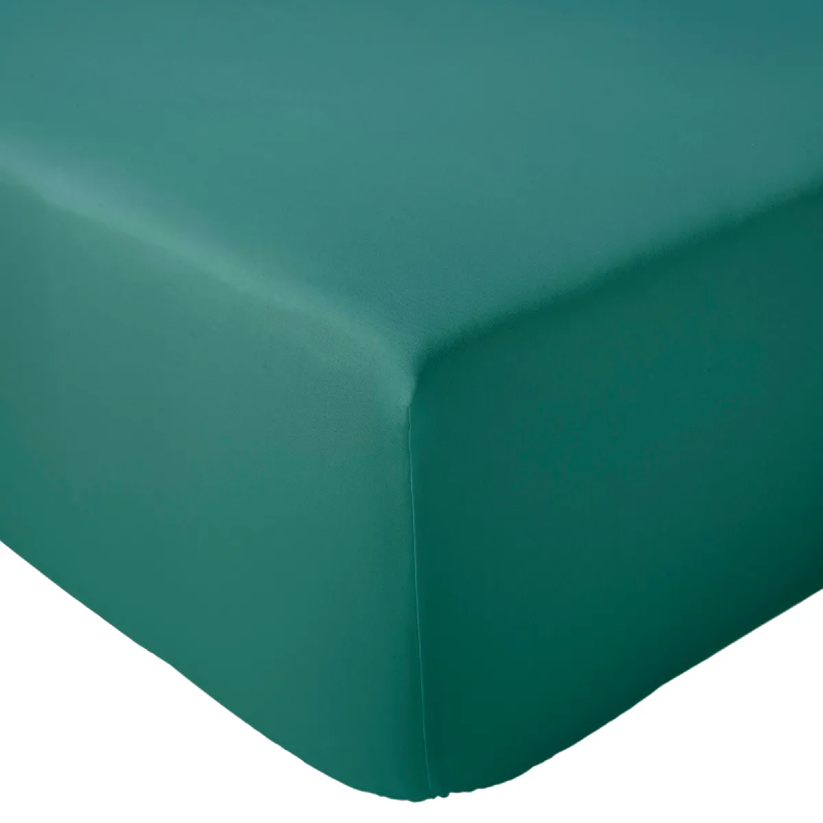 Drap Housse 160x200 Cm Bonnet 40 Cm Percale De Coton Passion Percale Vert Emeraude