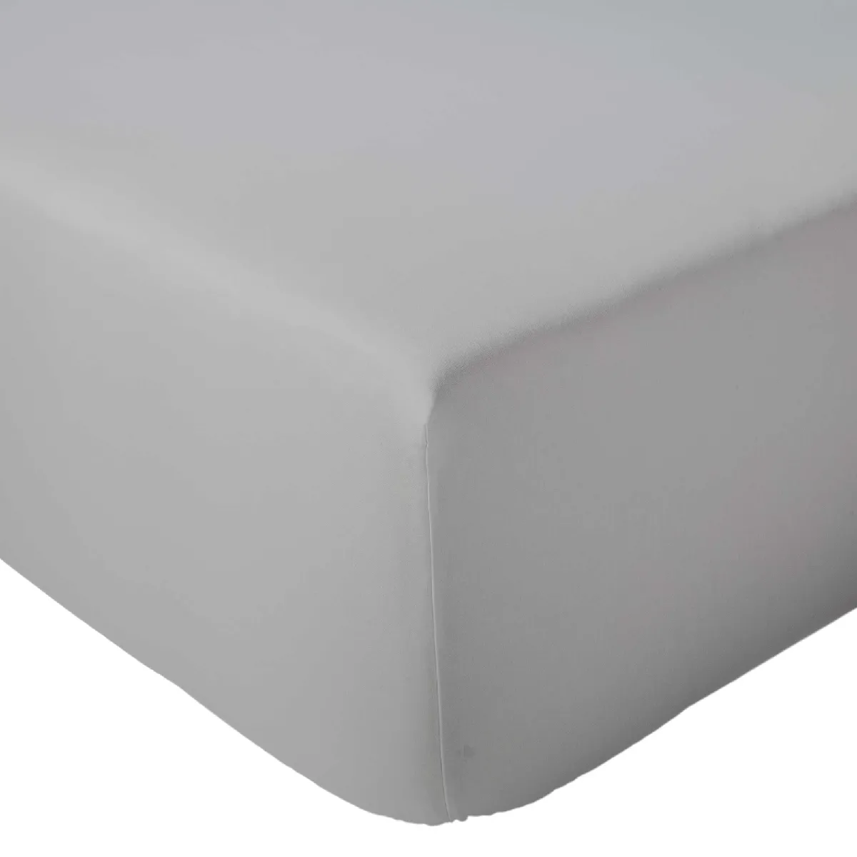 Drap Housse 160x200 Cm Bonnet 40 Cm Percale De Coton Passion Percale Gris Nuage