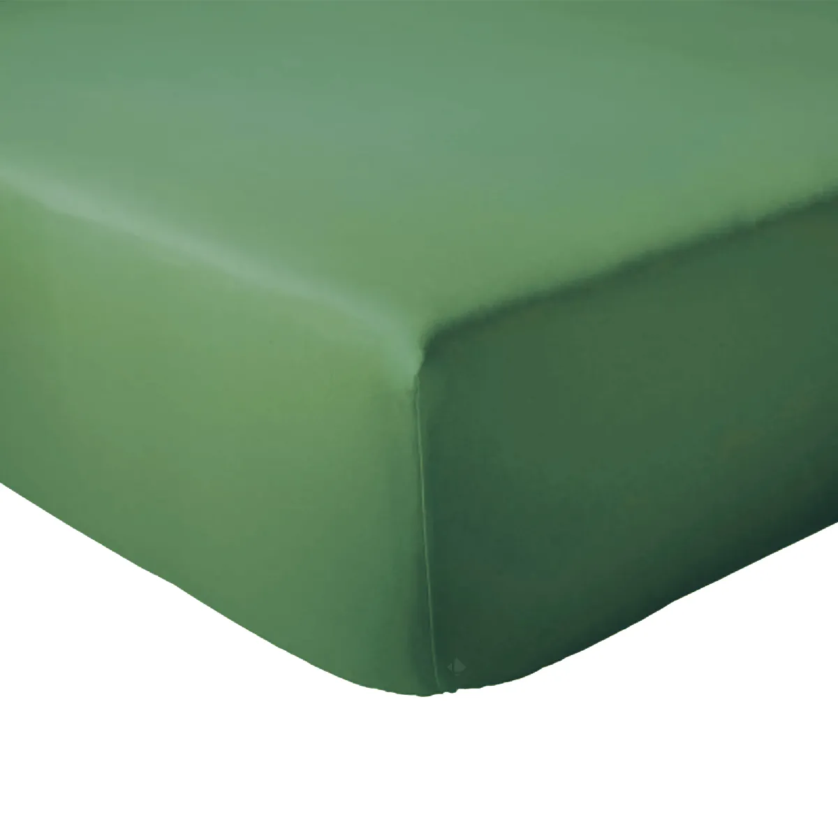 Drap Housse 90x190 Cm Bonnet 30 Coton Évasion Vert Fougère