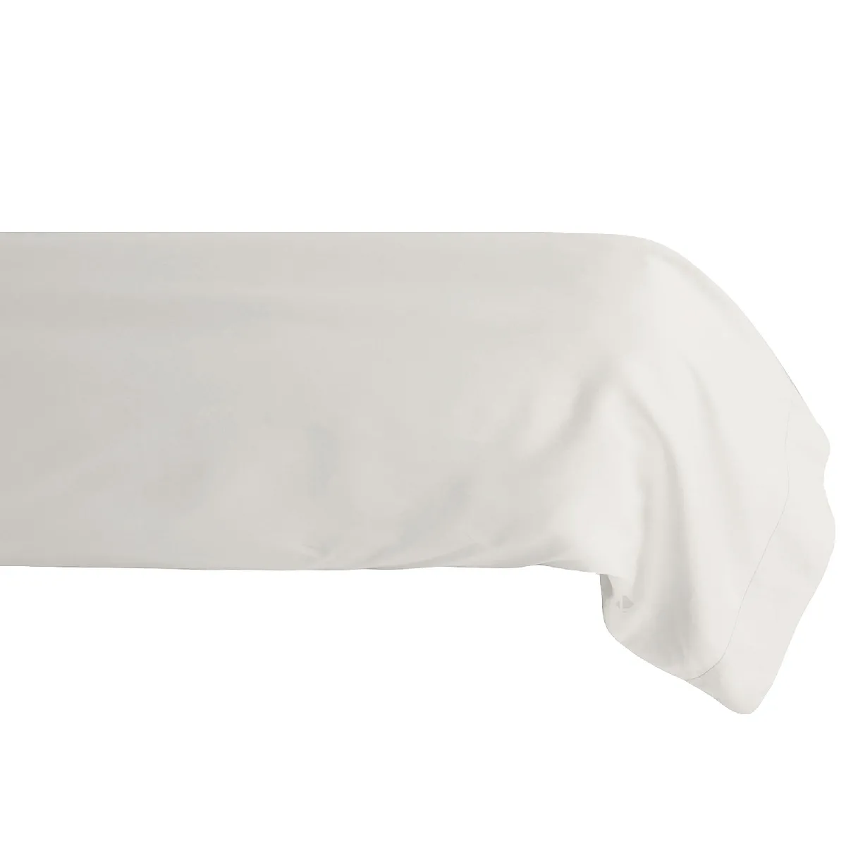 Taie De Traversin 43x190 Cm Satin Concerto Beige Craie