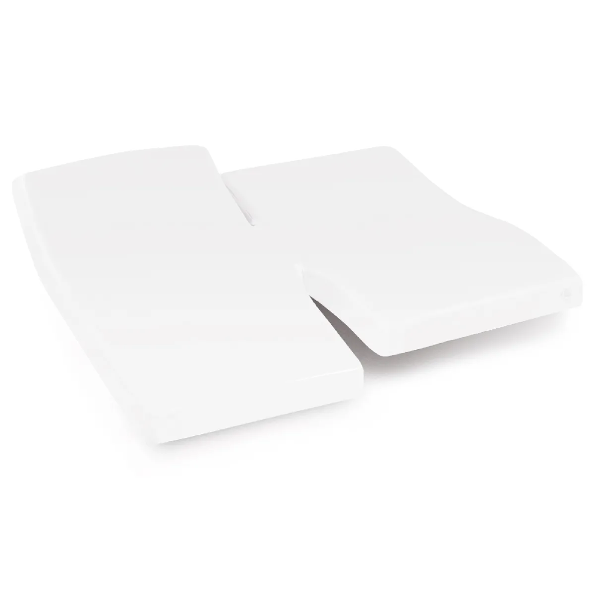 Protège Matelas Imperméable Arnon 2x100x200 Cm Lit Articulé Tpr Bonnet 23 Cm Molleto