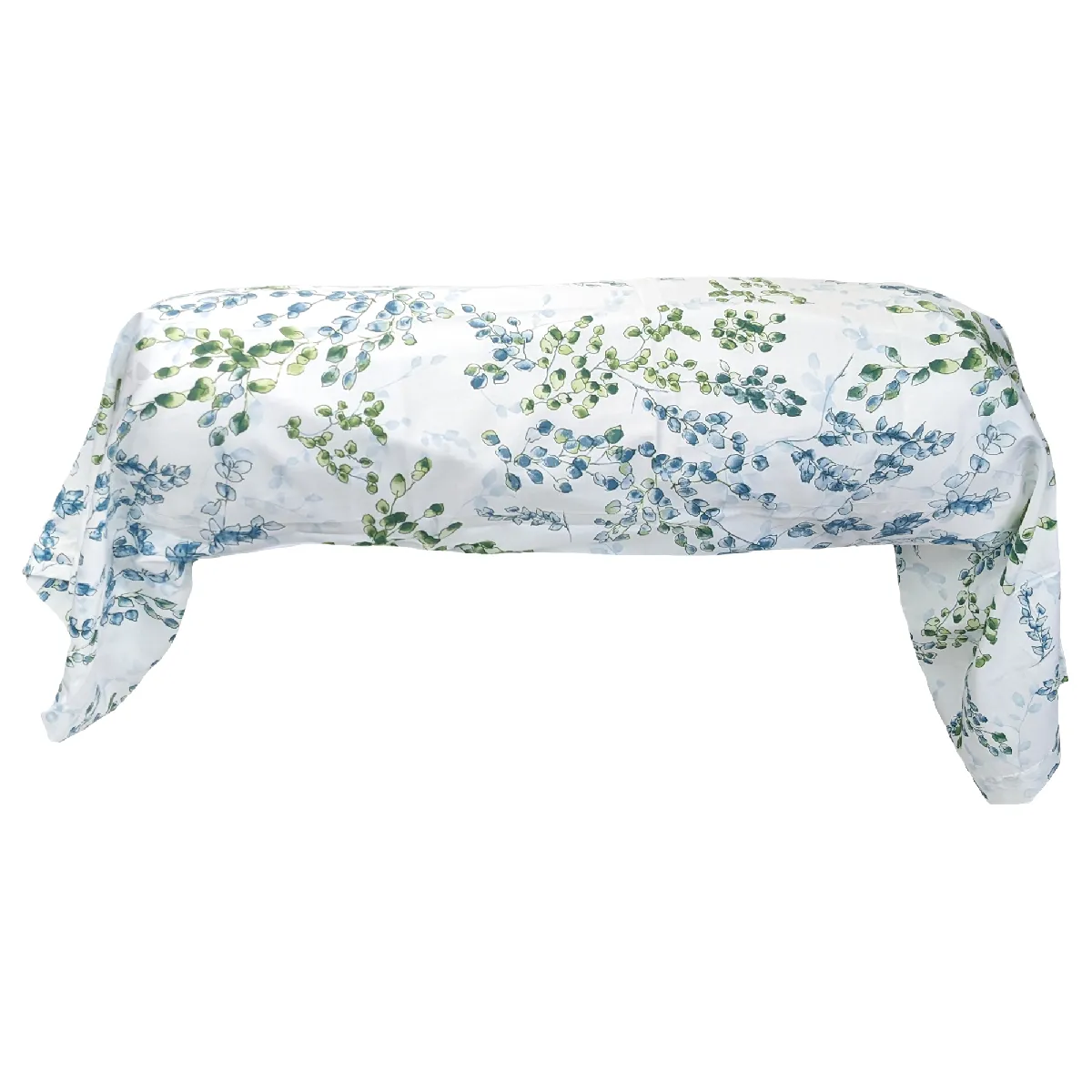 Taie De Traversin 200x43 Cm Satin De Coton Angèle Vert Tilleul