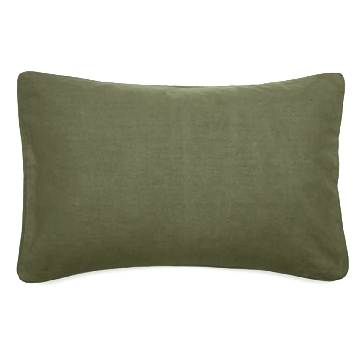 Housse De Coussin 40x60 Cm 50% Lin Et 50% Coton Collection Opera Deco Mousse