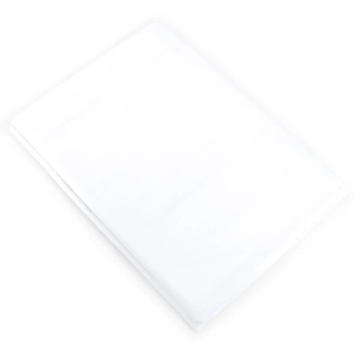 Drap Plat Uni 180x290 Cm Percale Primo Blanc