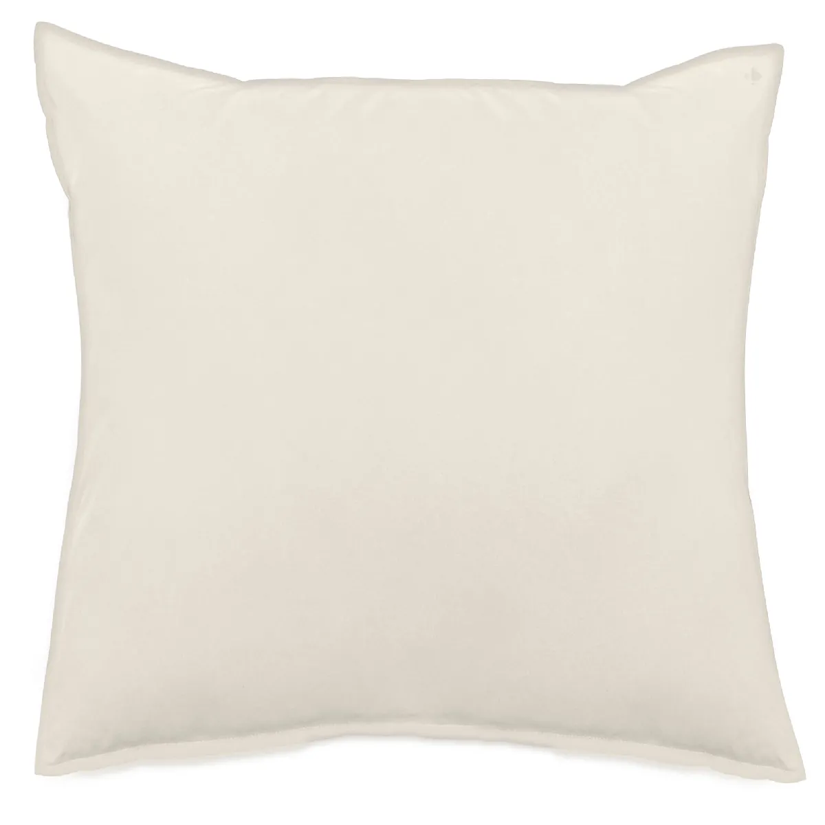 Taie D'oreiller Lin Et Coton 65x65 Cm Collection Opera Beige Ivoire