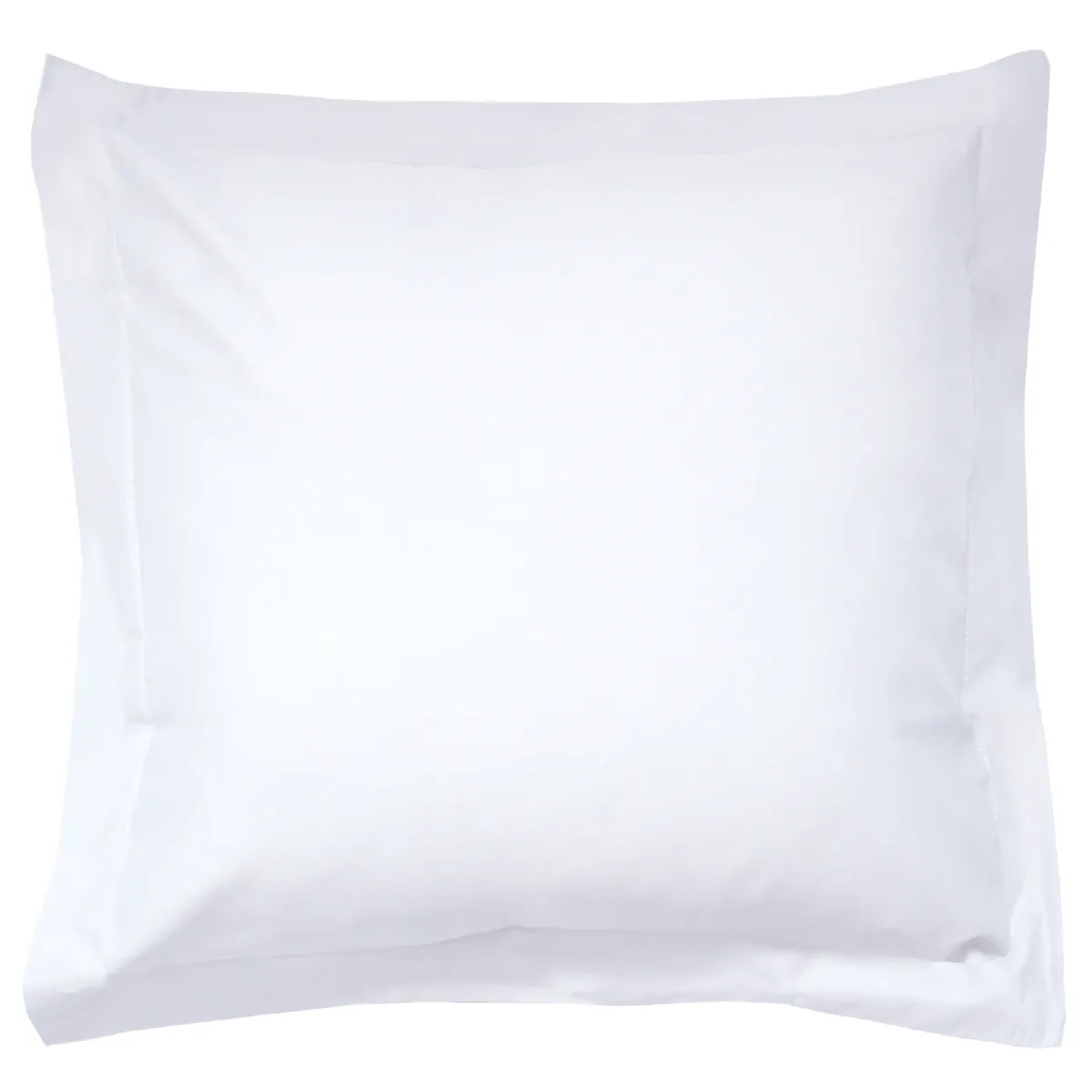Taie D'oreiller Uni 80x80 Cm Coton Alto Blanc