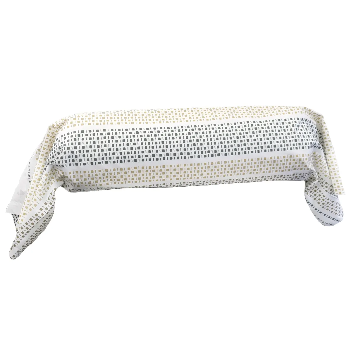Taie De Traversin 200x43 Cm Coton Niagara Vert Kaki