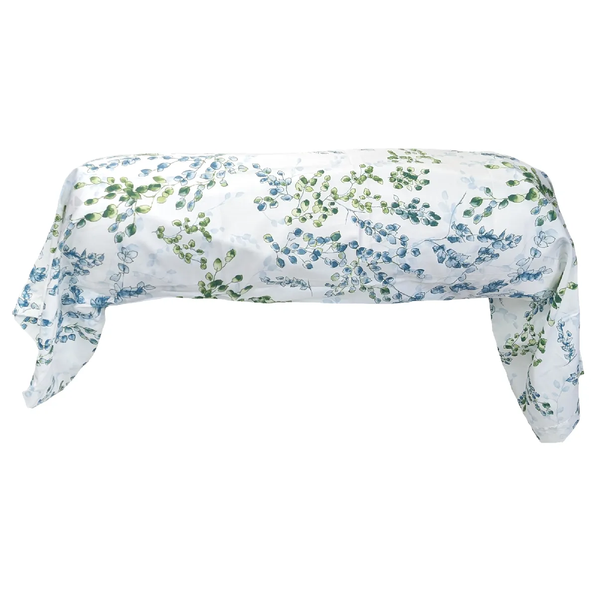 Taie De Traversin 240x43 Cm Satin De Coton Angèle Vert Tilleul