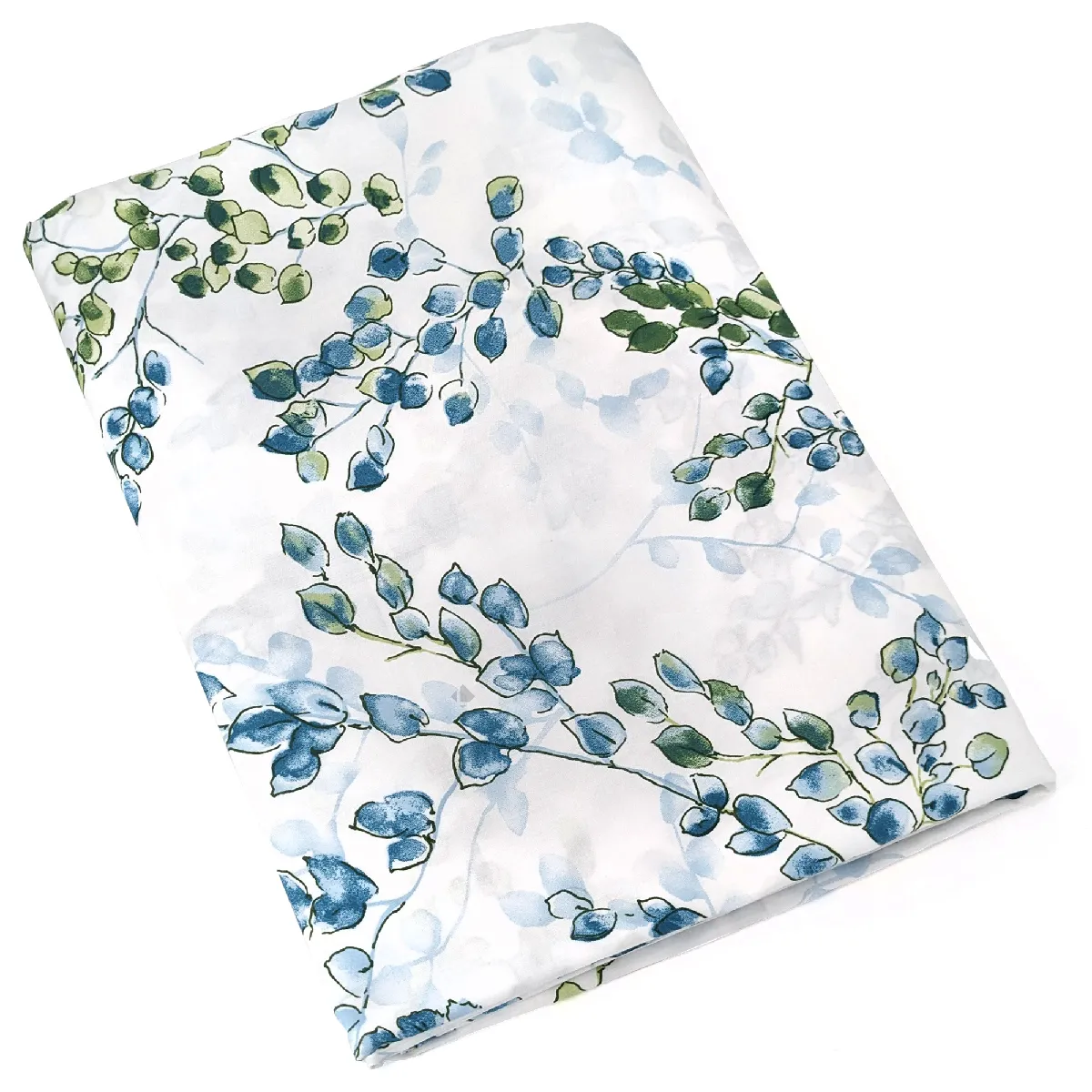 Drap Plat 180x290 Cm Satin De Coton Angèle Vert Tilleul