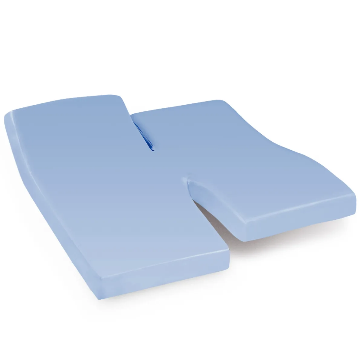 Drap Housse Relaxation Uni 2x80x200 Cm Coton Alto Belle Ile Tête Pied Relevable