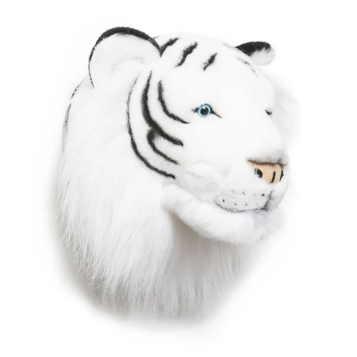 Peluche Trophée Tigre Blanc Albert Collection Polaire