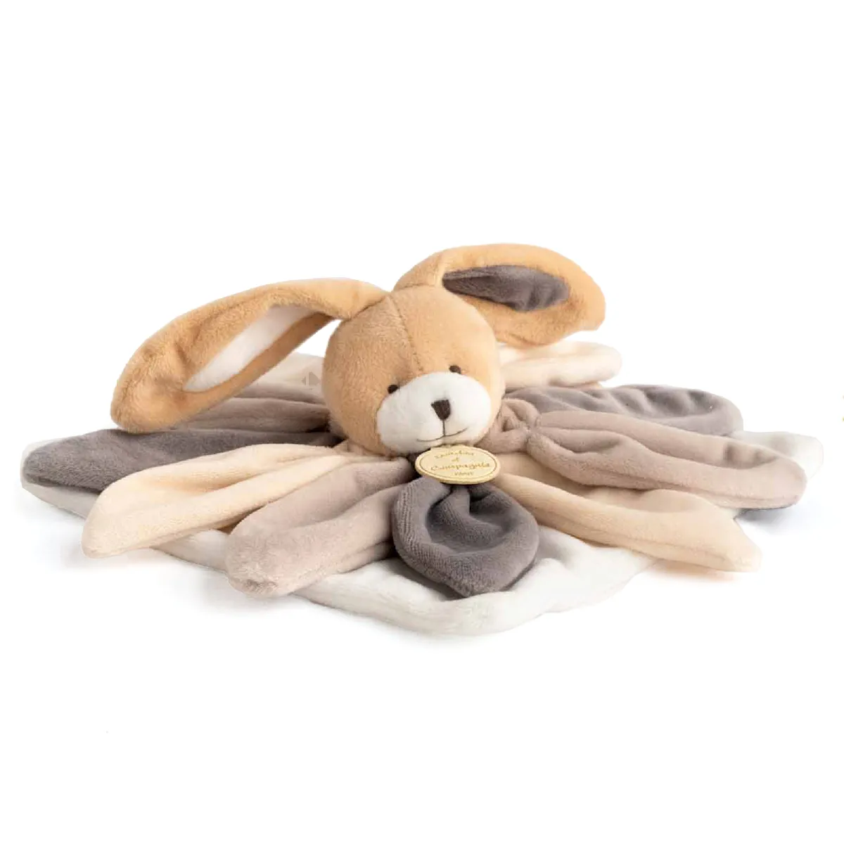 Doudou Lapin 28 Cm 100 % Polyester Collection Collector Taupe