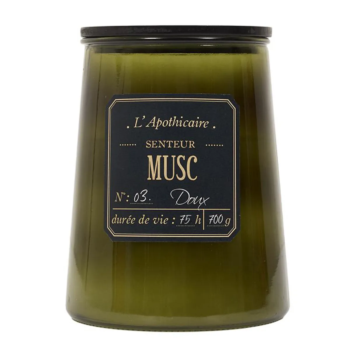 Bougie Parfumée Alchimiste Senteur Musc