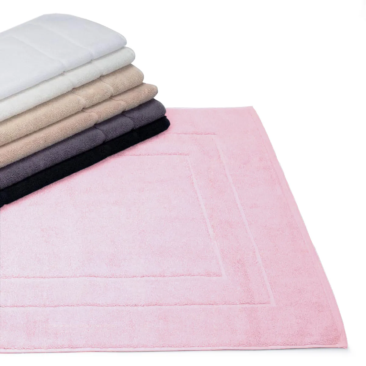 Tapis De Bain 60x100 Cm Flair Rose 1500g/m2