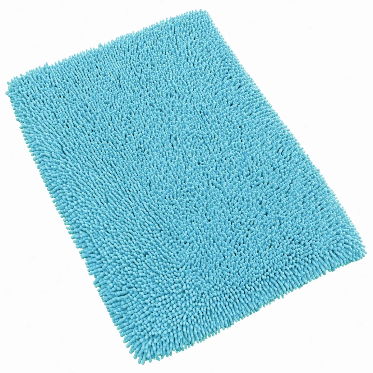 Tapis De Bain 50x80 Cm Chenille Turquoise 1800g/m2