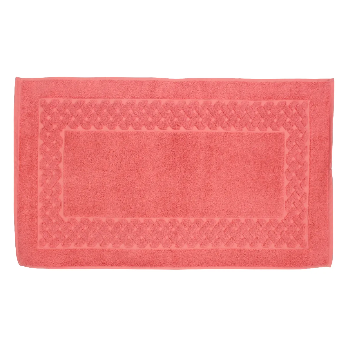 Tapis De Bain 50x80 Cm Royal Cresent Rouge Terre Cuite 850g/m2