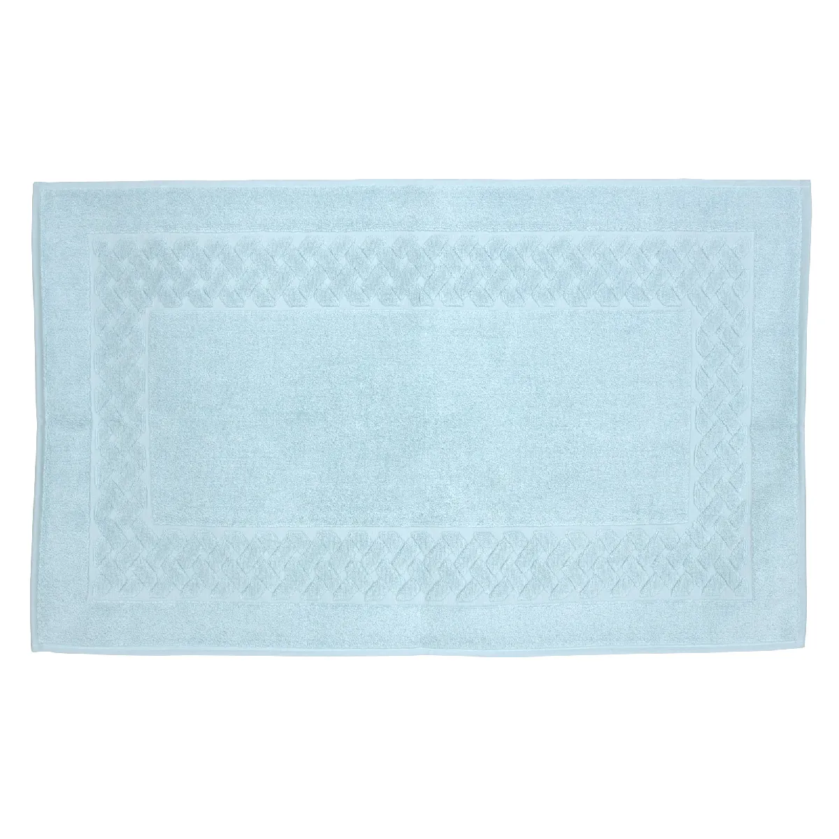Tapis De Bain 50x80 Cm Royal Cresent Bleu Pâle 850g/m2