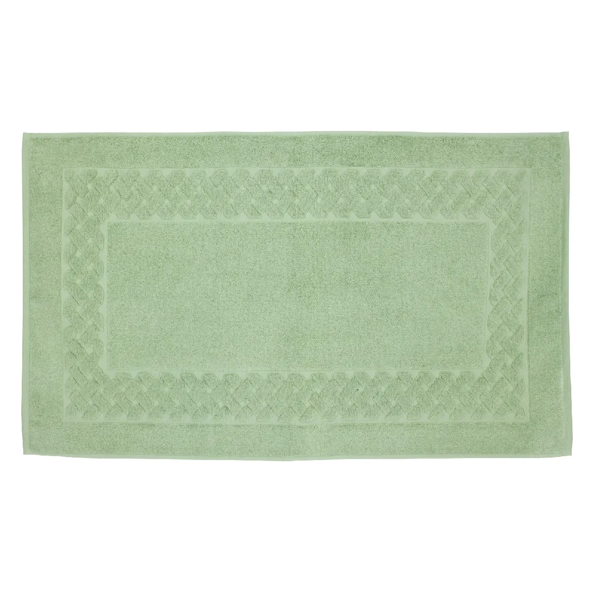 Tapis De Bain 50x80 Cm Royal Cresent Vert Céladon 850g/m2