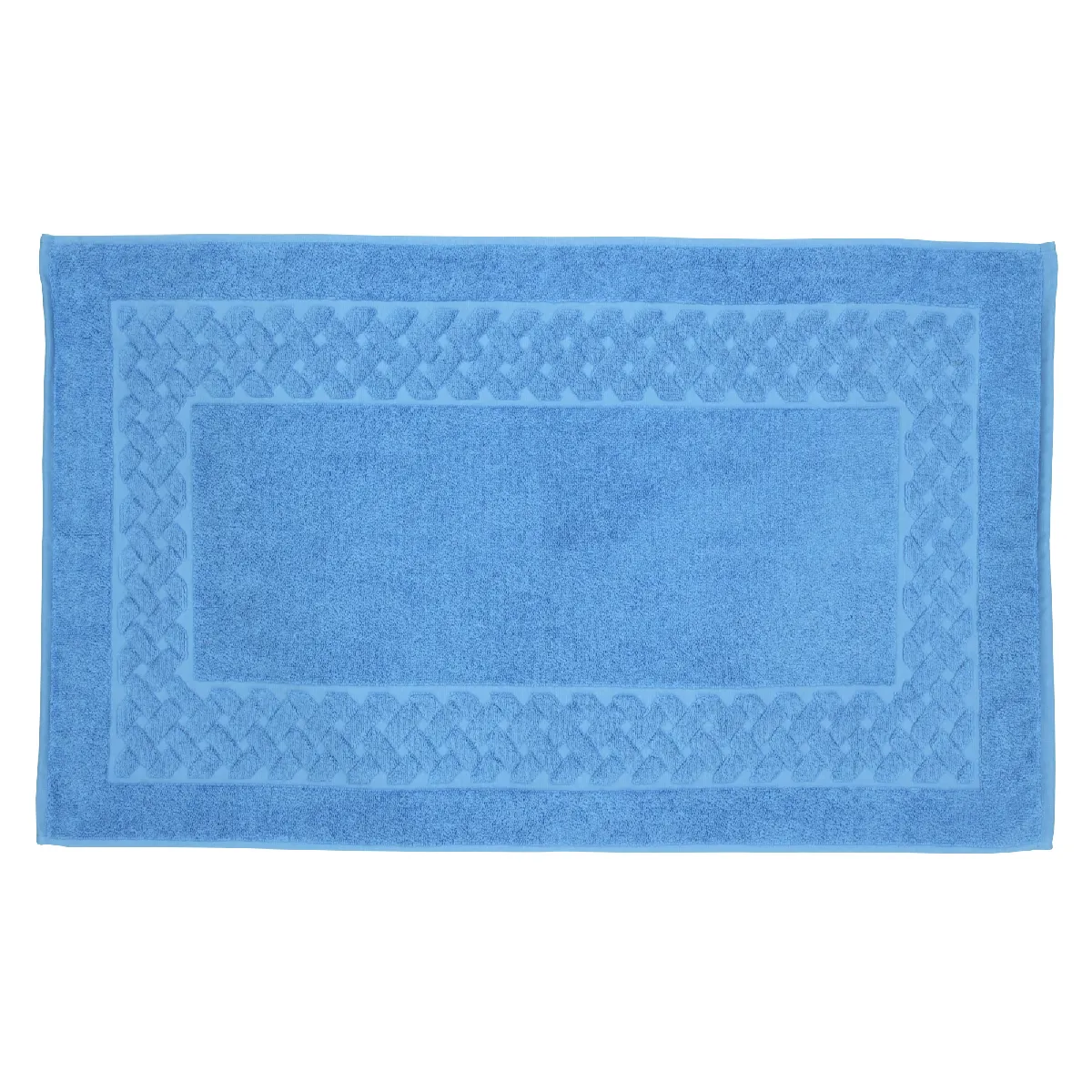 Tapis De Bain 50x80 Cm Royal Cresent Bleu Ciel 850g/m2