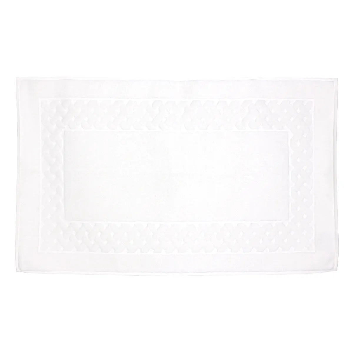 Tapis De Bain 50x80 Cm Royal Cresent Blanc 850g/m2