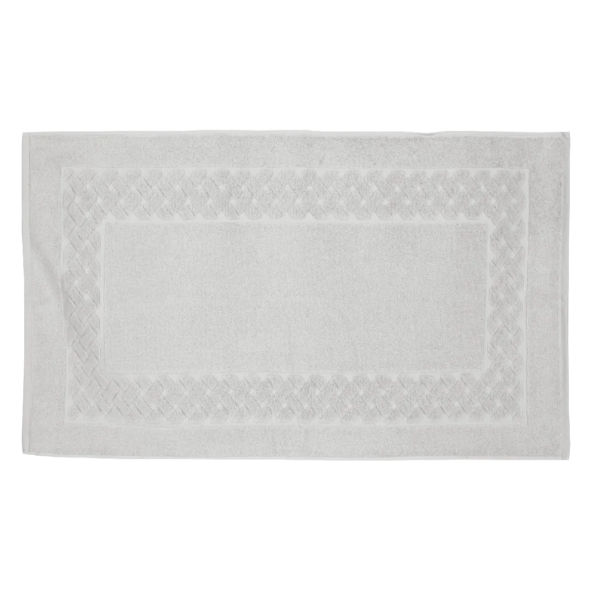 Tapis De Bain 50x80 Cm Royal Cresent Gris Platine 850g/m2