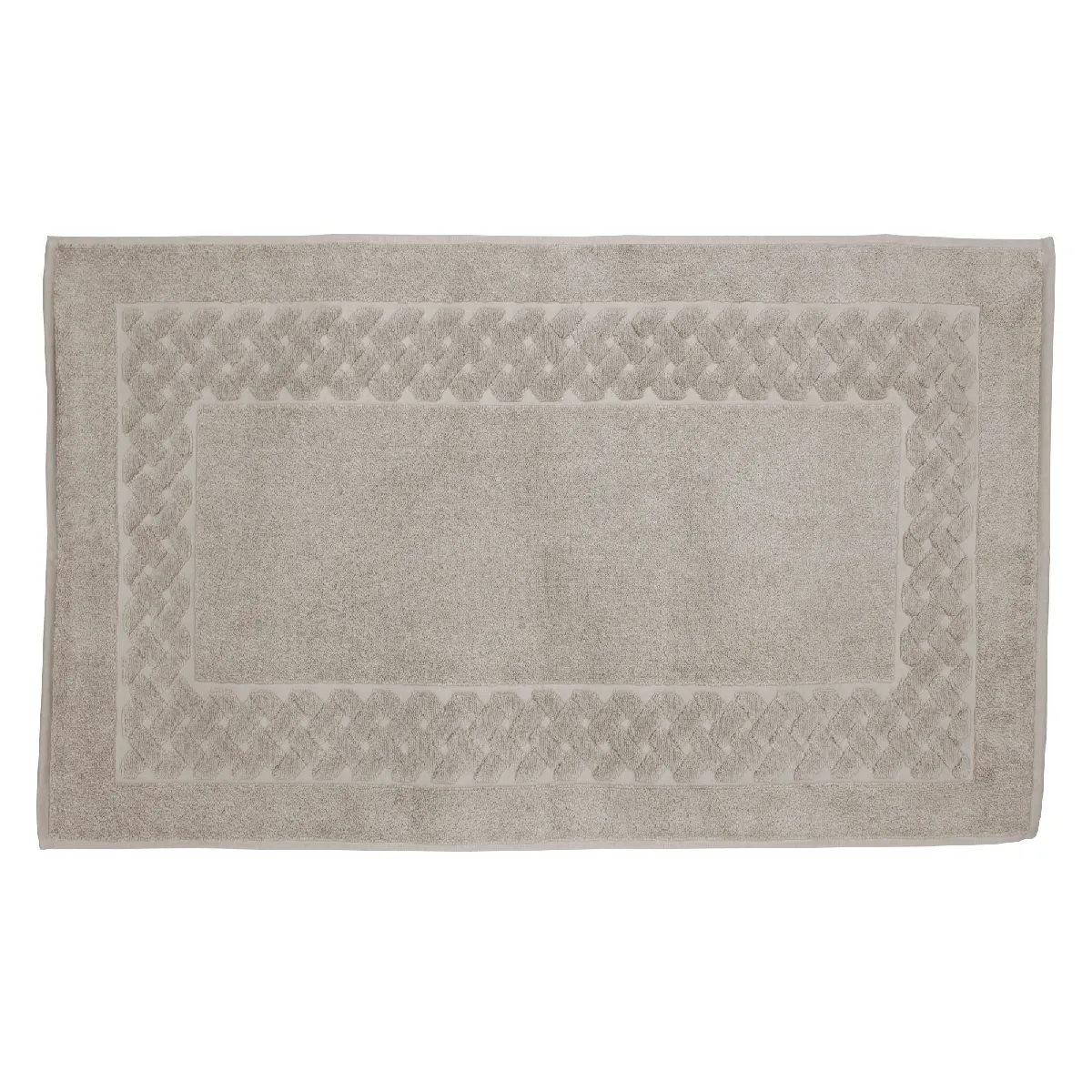 Tapis De Bain 50x80 Cm Royal Cresent Gris Souris 850g/m2