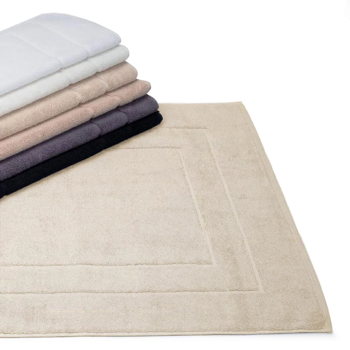 Tapis De Bain 60x60 Cm Flair Sable 1500g/m2