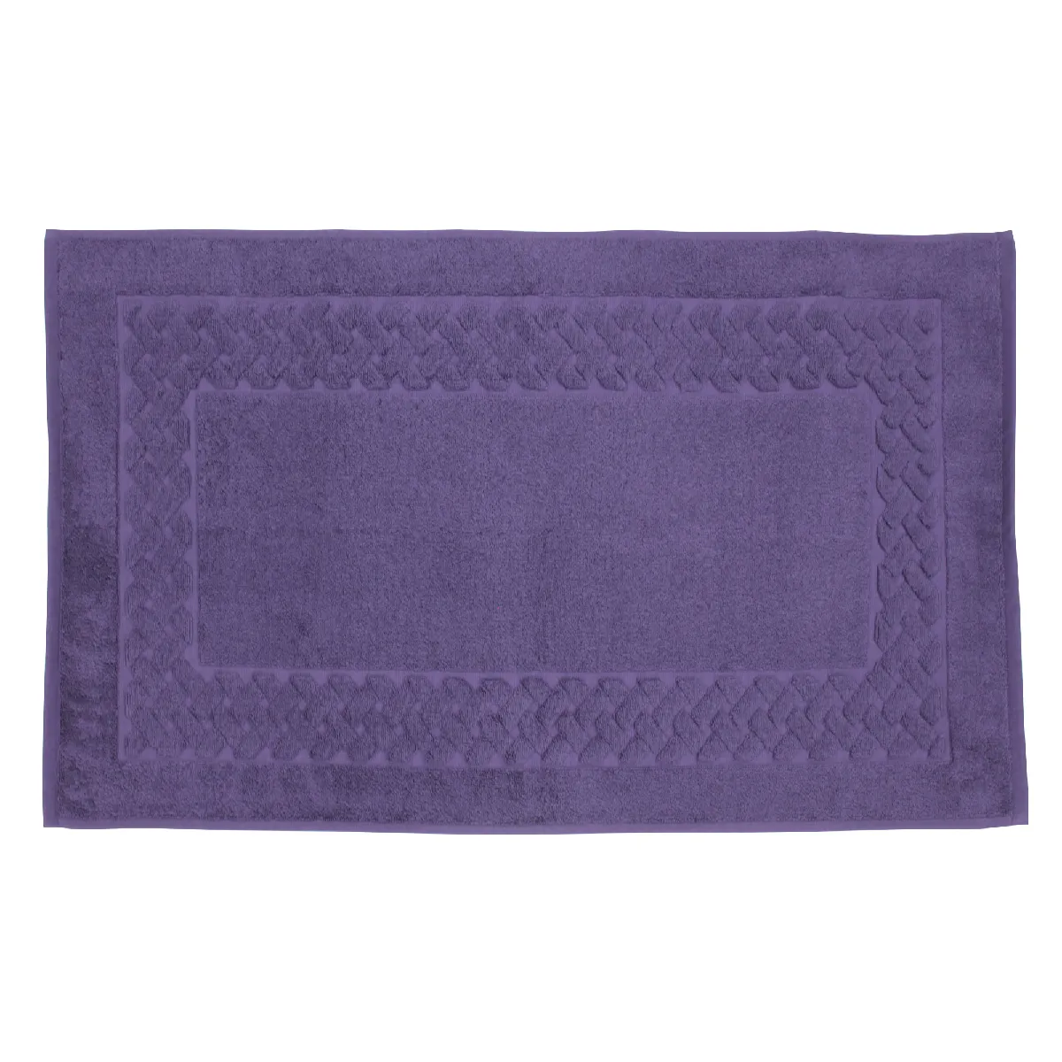 Tapis De Bain 50x80 Cm Royal Cresent Prune 850g/m2