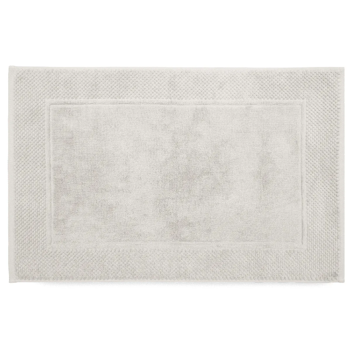 Tapis De Bain Coton 1000 G/m² 50x80 Cm Tethys Gris Perle