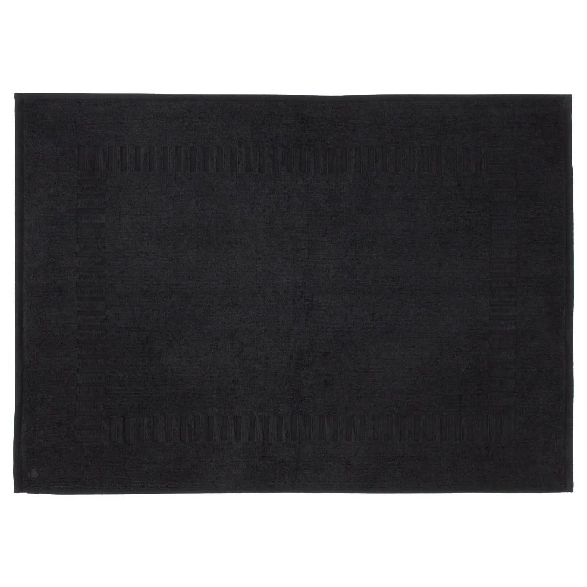 Tapis De Bain 50x70 Cm Pure Noir 700g/m2