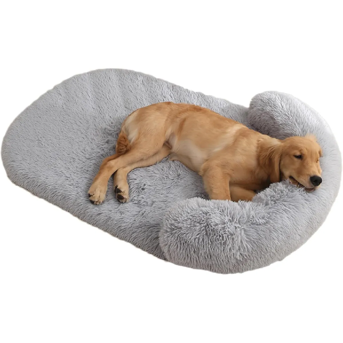 Panier Chien Orthopedique Gris Clair S