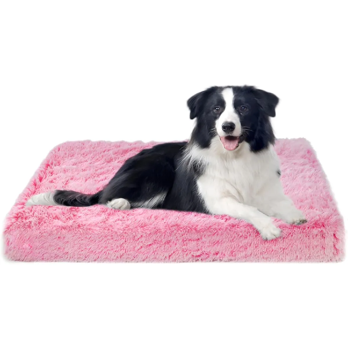 Panier Grand Chien, Base Antidérapante 100 X 60 X 10 Cm Rose