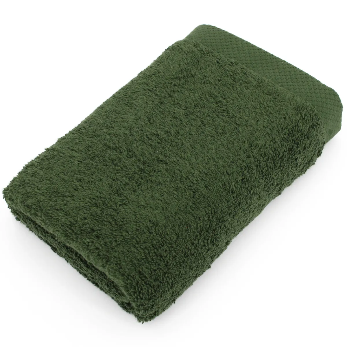 Serviette De Toilette 50x100 Cm Pure Kaki 550g/m2