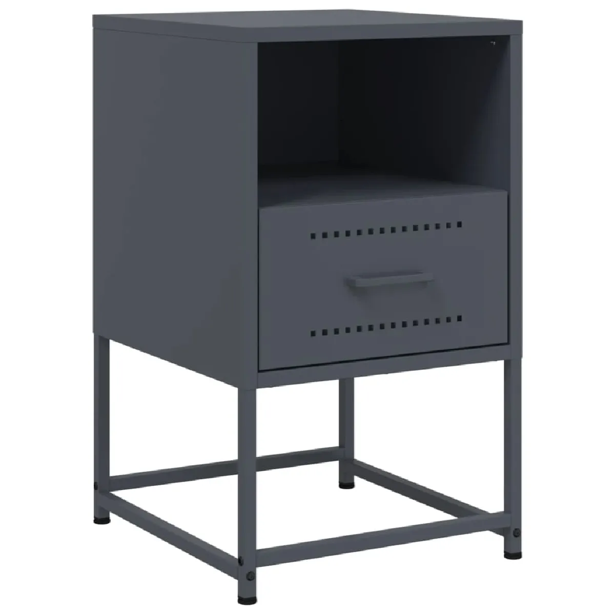 Table De Chevet Avec Tiroir Et Compartiment Ouvert 36 X 39 X 60,5 Cm Dec033102