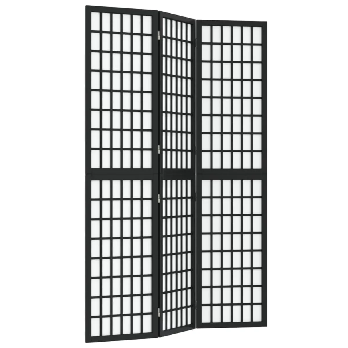 Paravent Séparateur De Pièce Cloison Pliable 3 Panneaux 120 X 170 Cm Bois De Dec031177