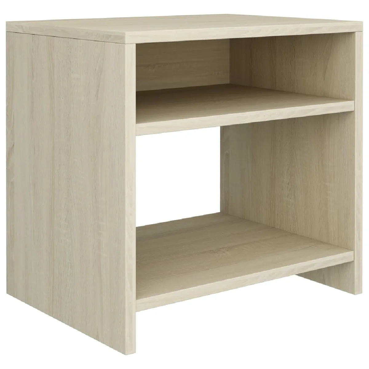 Table De Chevet Avec Compartiment De Rangement Ouvert 40 X 30 X 40 Cm Dec033820