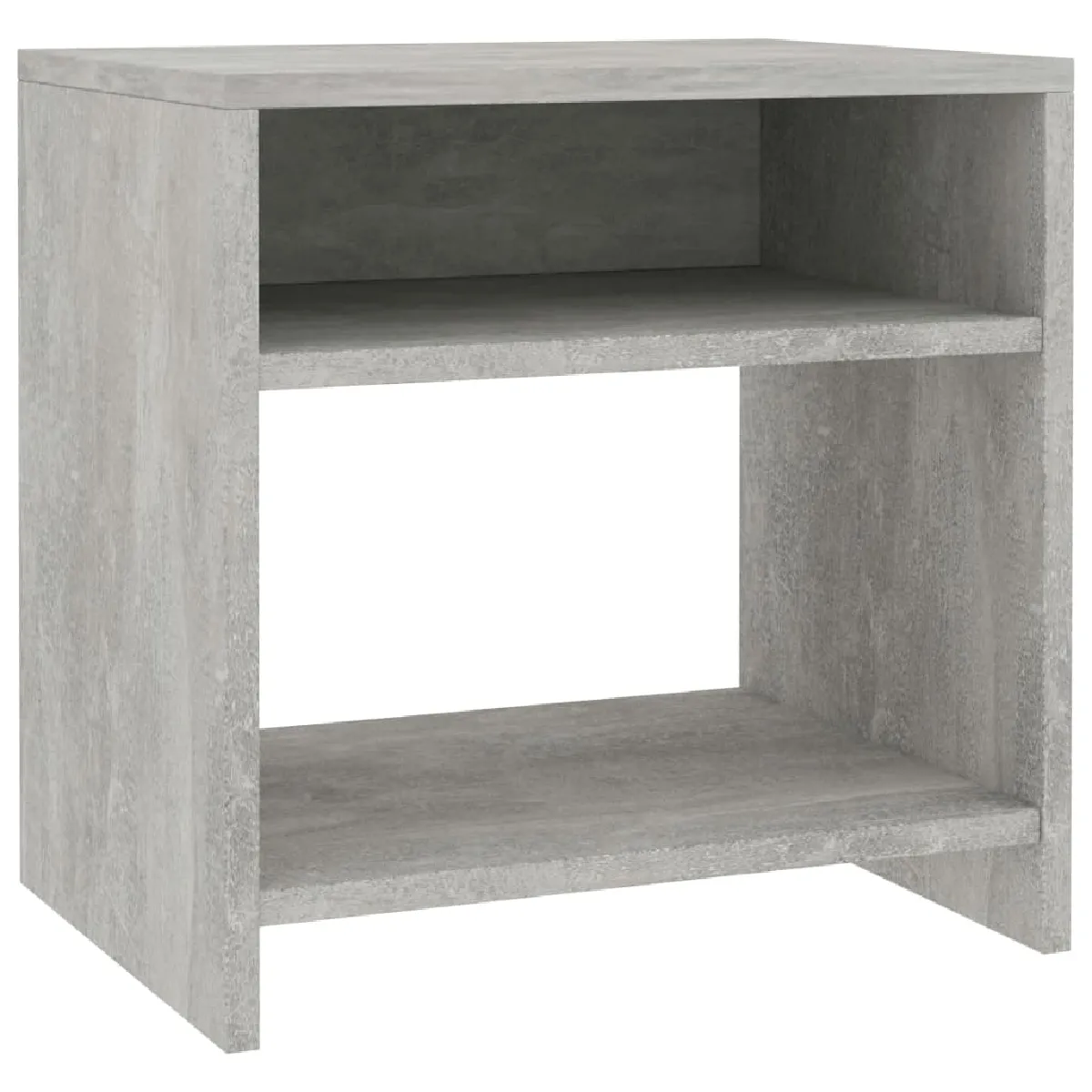 Table De Chevet Avec Compartiment Ouvert Et Étagère 40 X 30 X 40 Cm Dec033976