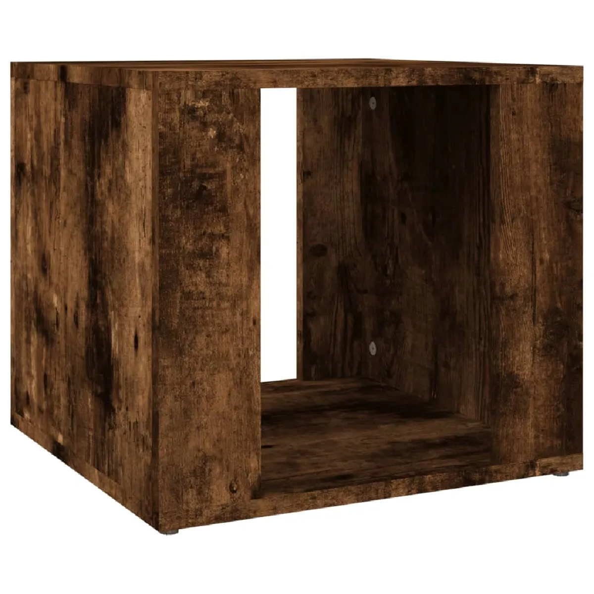 Table De Chevet Table D'appoint Avec Compartiment De Rangement 41 X 40 X 36 Dec033646