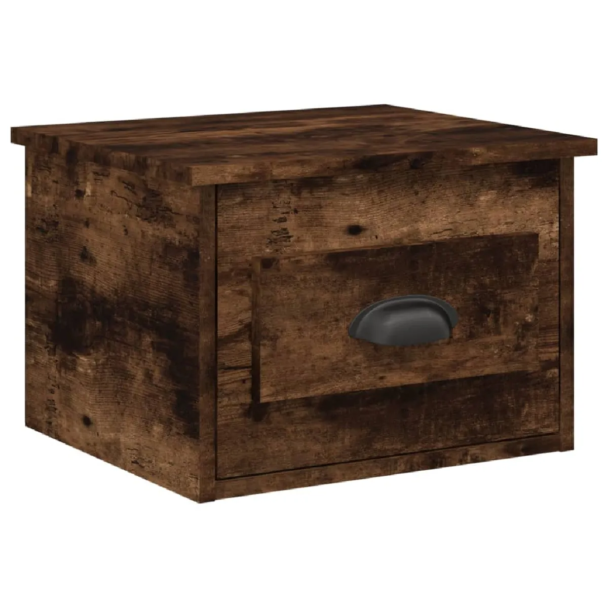 Table De Chevet Murale Avec Tiroir 41,5 X 36 X 28 Cm Bois D'ingénierie Dec034257
