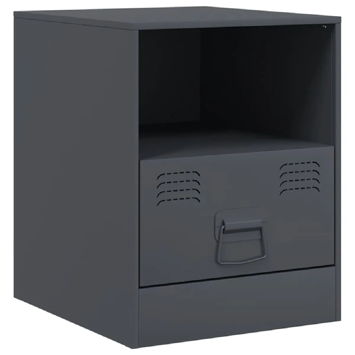 Table De Chevet Avec Tiroir Et Compartiment Ouvert 34,5 X 39 X 44 Cm Dec033086