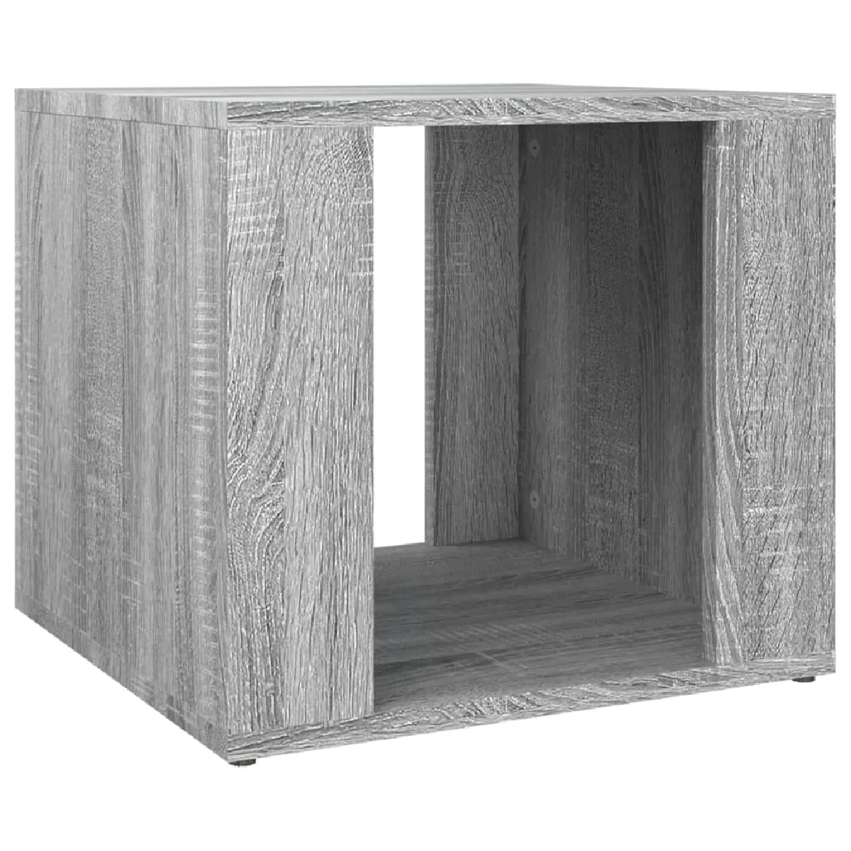 Table De Chevet Avec Compartiment Ouvert 41 X 40 X 36 Cm Bois D'ingénierie Dec034664