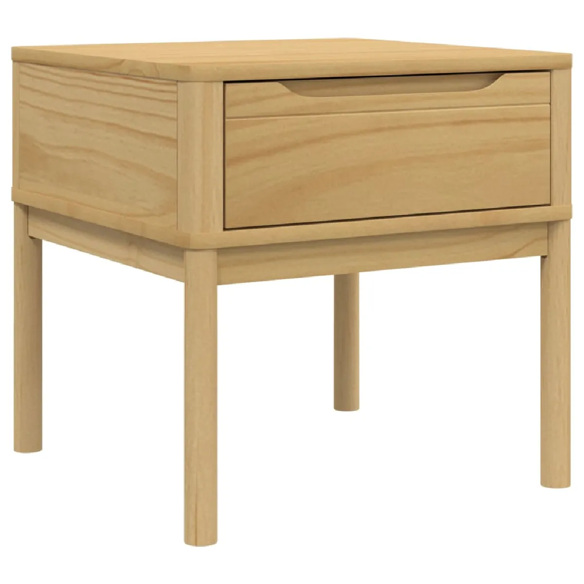Table De Chevet Avec Tiroir De Rangement Table D'appoint 55 X 55 X 54 Dec031227