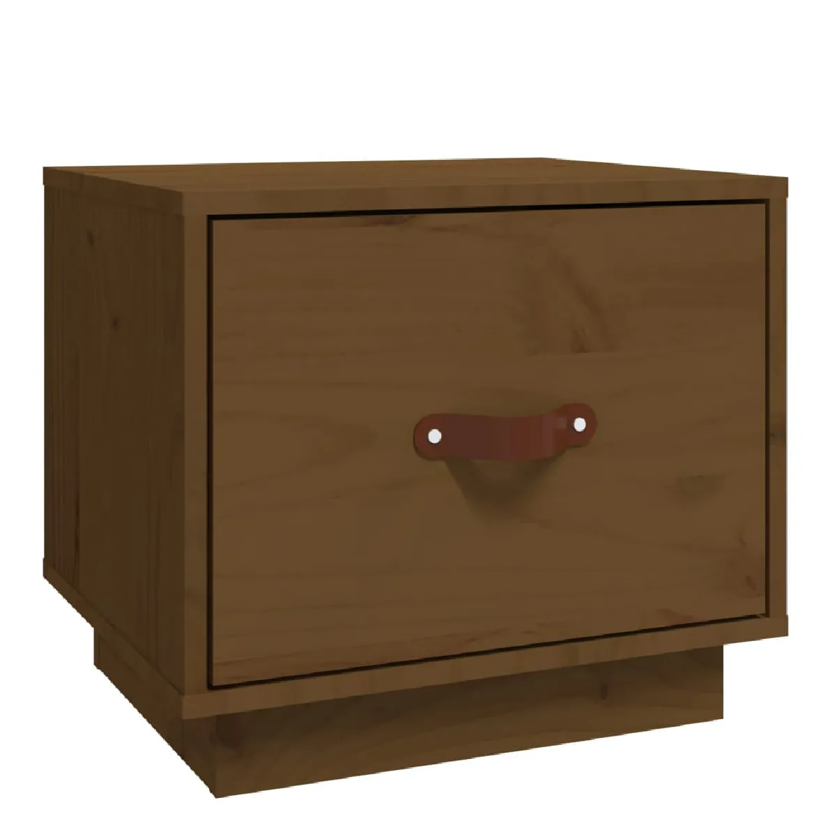 Table De Chevet Avec Tiroir 40 X 34 X 35 Cm Bois De Pin Dec034129