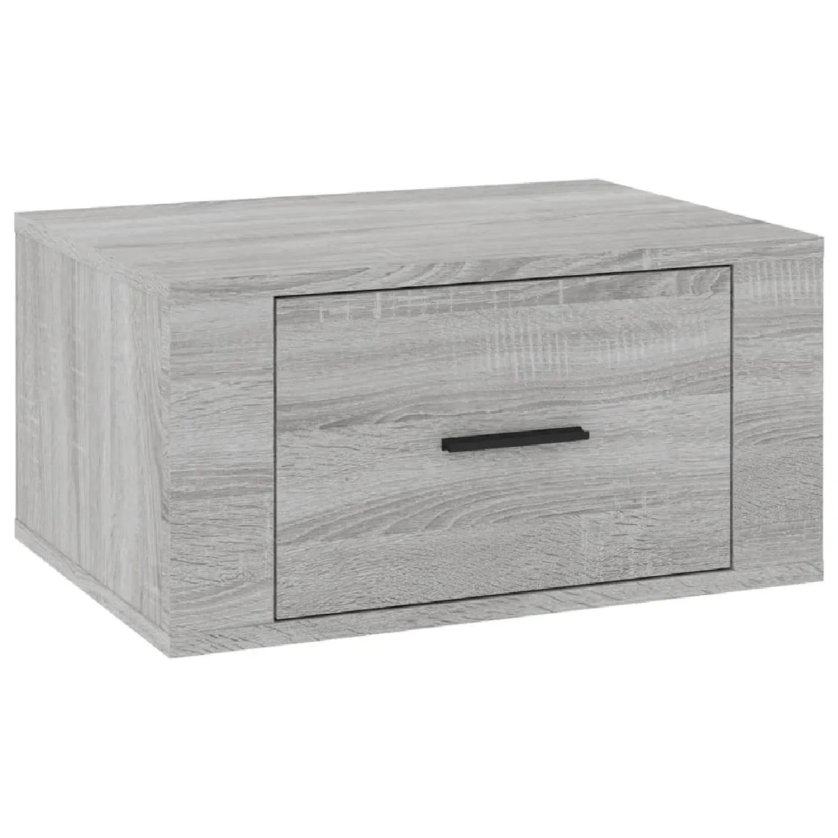 Table De Chevet Murale Avec Tiroir 50 X 36 X 25 Cm Bois D'ingénierie Dec034335