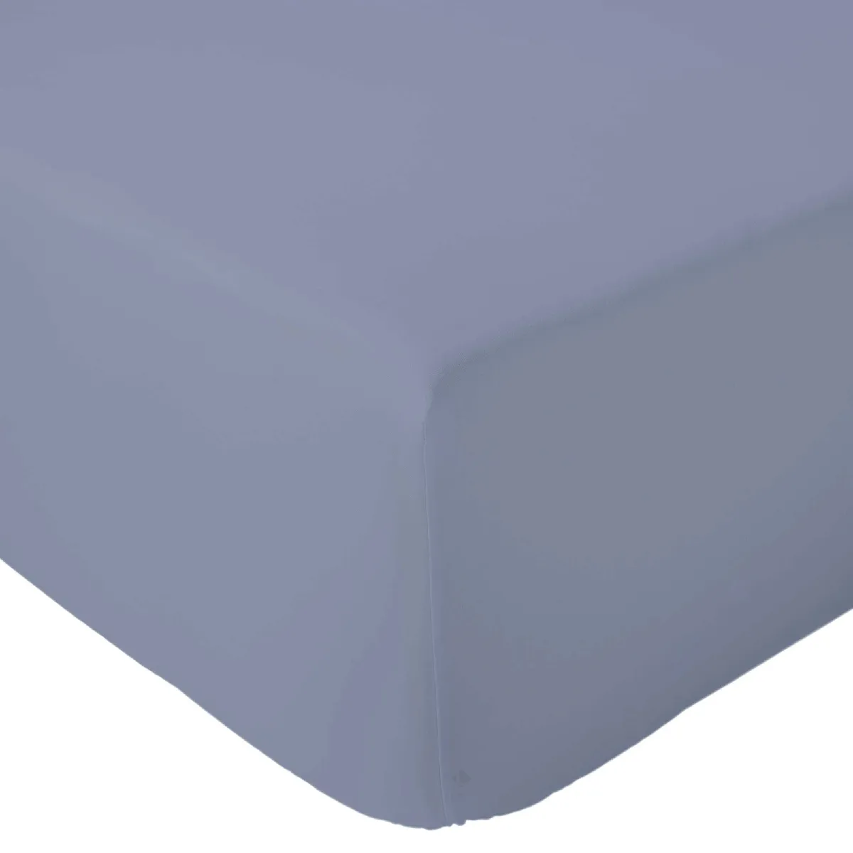Drap Housse 160x200 Cm Bonnet 40 Cm Percale De Coton Passion Percale Bleu Baltique