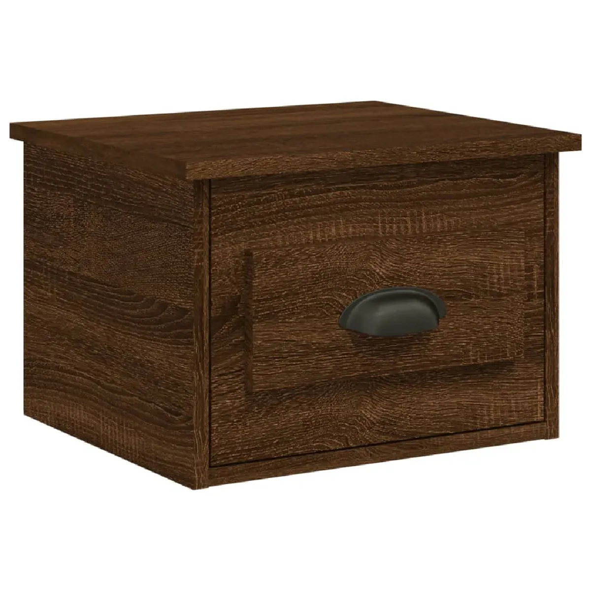 Table De Chevet Murale Avec Tiroir 41,5 X 36 X 28 Cm Bois D'ingénierie Dec034271