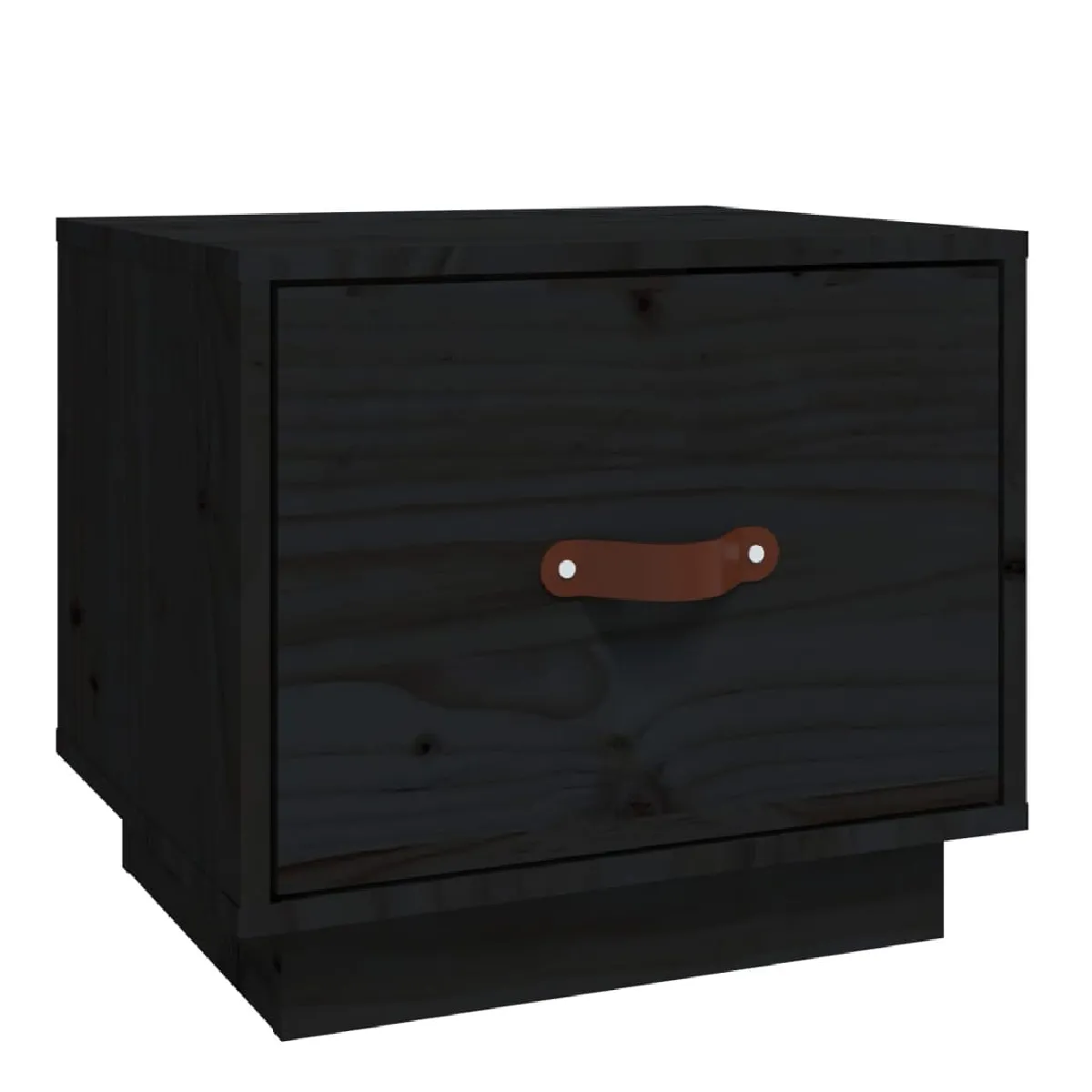 Table De Chevet Avec Tiroir 40 X 34 X 35 Cm Bois De Pin Dec034417