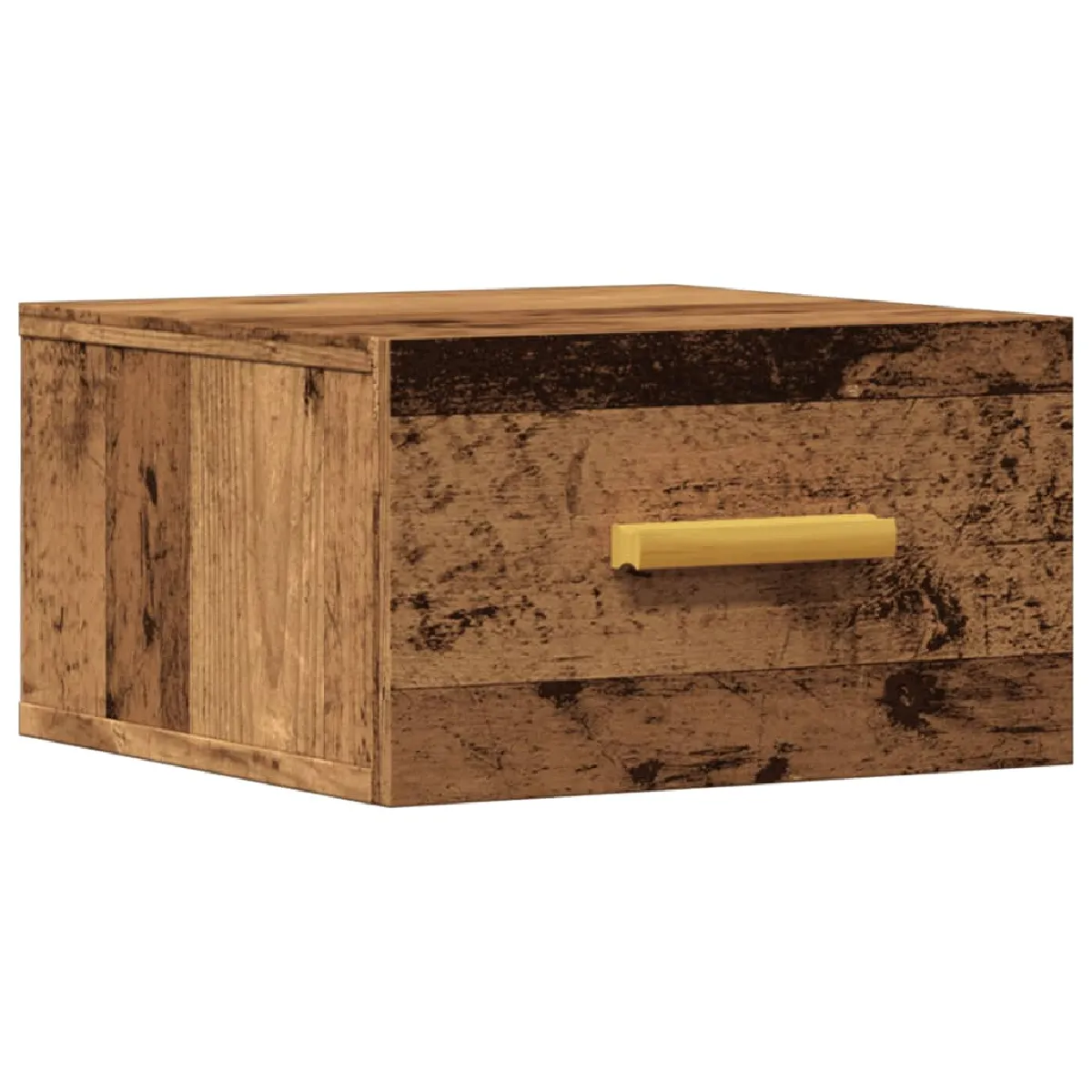 Table De Chevet Murale Avec Tiroir 35 X 35 X 20 Cm Bois D'ingénierie Dec034338